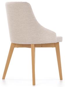 Jedálenská stolička GINA 2 béžová/dub medový