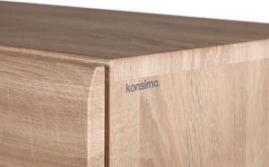KONSIMO Komoda AVERO 4 zásuvky dub 110 x 103 x 42 cm