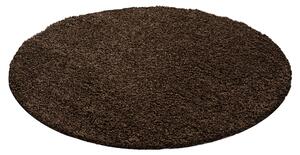 Ayyildiz koberce Kusový koberec Life Shaggy 1500 brown kruh - 80x80 (priemer) kruh cm