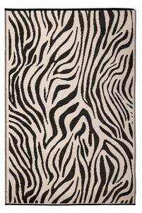 Koberec Zebra, 150x242,5 cm, biela/čierna