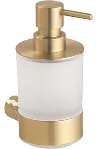 Bemeta Design ZYRA: Dávkovač mydla, 200 ml, zlatá svetlá mat - 174109010