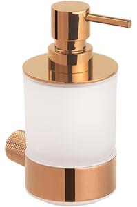 Bemeta Design GLACERA: Dávkovač mydla, 200 ml, medená zlatá lesk - 175109010