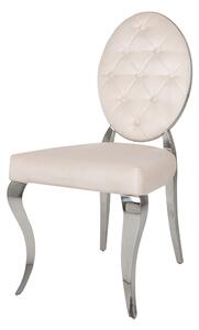 Dizajnová stolička Rococo II béžová
