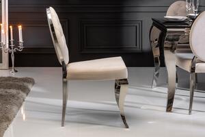 Dizajnová stolička Rococo II béžová