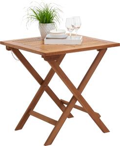 SKLADACÍ ZÁHRADNÝ STÔL, drevo, 70/70/75 cm Ambia Garden - Záhradné stoly