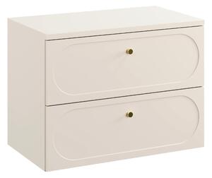 Comad Kúpeľňová skrinka pod doskové umývadlo SET-DS B Sand 80 béžová