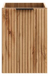 Comad Doplnková kúpeľňová skrinka nízka s košom Adel Oak 40 dub wotan