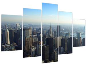 Obraz - Manhatten vo dne (150x105 cm)