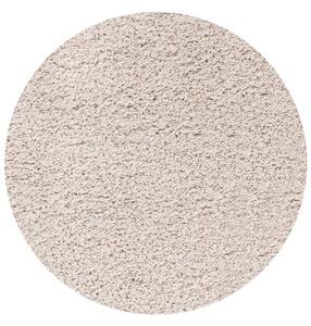 Kusový koberec Life Shaggy 1500 cream kruh-120x120 (průměr) kruh
