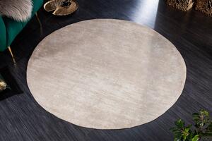 Dizajnový okrúhly koberec Rowan 150 cm béžový