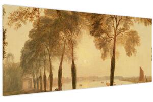 Obraz - Joseph Mallord William Turner, Mortlake Terrace, reprodukcia (120x50 cm)