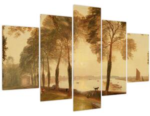 Obraz - Joseph Mallord William Turner, Mortlake Terrace, reprodukcia (150x105 cm)