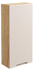 Comad Kúpeľňová skrinka závesná horná Luxor Beige 35 béžová/dub olejovaný