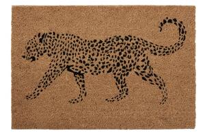 Rohožka z prírodného kokosového vlákna Premier Housewares Leopard, 40 x 60 cm