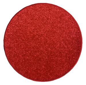 Vopi koberce Eton 15 červený koberec guľatý - 67x67 (průměr) kruh cm