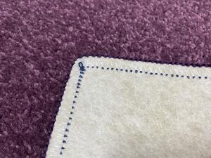 Vopi koberce Eton 45 fialový koberec guľatý - 67x67 (priemer) kruh cm