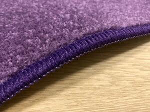 Betap koberce Kusový koberec Eton 45 fialový štvorec - 80x80 cm