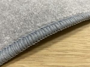 Vopi koberce AKCIA: 119x125 cm Metrážny koberec Eton 73 sivý - Rozmer na mieru bez obšitia cm