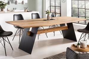 Dizajnový jedálenský stôl Galeno 200 cm divý dub