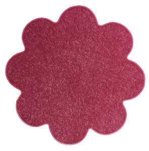 Vopi koberce Kvetinový koberec Eton ružový - 120x120 kvietok cm