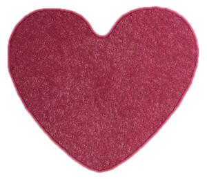 Vopi koberce Kusový koberec Eton Srdce ružový - 100x120 srdce cm