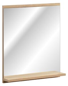 Comad Závesné zrkadlo bez osvetlenia Nova Oak 50x57 cm