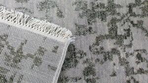 Diamond Carpets koberce Ručne viazaný kusový koberec Diamond DC-JK 1 silver / black - 180x275 cm