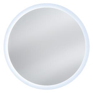 Comad Závesné zrkadlo s LED osvetlením Venus ⌀80 cm