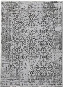 Diamond Carpets koberce Ručne viazaný kusový koberec Diamond DC-JK 1 silver / black - 120x170 cm
