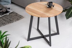 Dizajnový odkladací stolík Hansa 50 cm dub