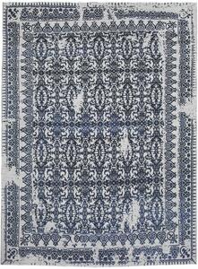 Diamond Carpets koberce Ručne viazaný kusový koberec Diamond DC-JK 7 Silver / denim - 180x275 cm