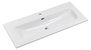 Comad Nábytkové keramické umývadlo FLY WHITE GLOSS UM 100-46 DP, 101x46 cm, biela lesklá