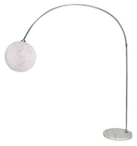 Dizajnová stojanová lampa Omari 205 biela