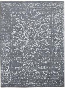 Diamond Carpets koberce Ručne viazaný kusový koberec Diamond DC-JK 2 Light grey / silver - 305x425 cm