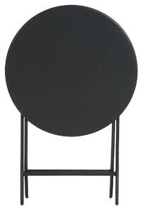 Hliníkový skladací stôl SUNNY ø 60 cm (antracit)