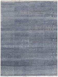 Diamond Carpets koberce Ručne viazaný kusový koberec Diamond DC-MCN Denim blue / silver - 140x200 cm