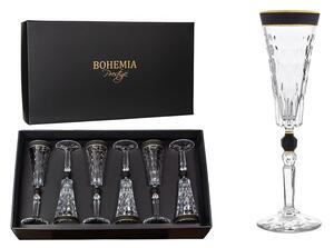 BOHEMIA PRESTIGE CONTE MODERN POHÁR NA ŠAMPANSKÉ 170ML SADA 6 KS
