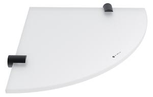 Nimco Polica rohová BORMO čierna - BRC 11091RB-90
