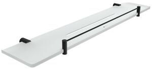 Nimco Polica IXI s ohrádkou, 60 cm BORMO čierna - BRC X460-X-90