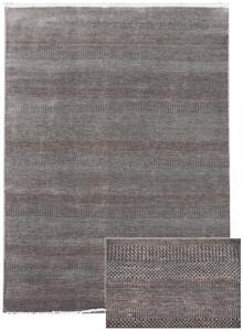 Diamond Carpets koberce Ručne viazaný kusový koberec Diamond DC-MCN Light grey / brown - 120x170 cm