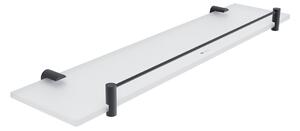 Nimco Polica s ohrádkou, 50 cm BORMO čierna - BRC 11091BX-50-90