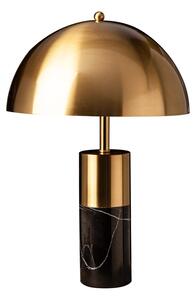 Dizajnová stolová lampa Aamira 52 cm čierno-zlatá