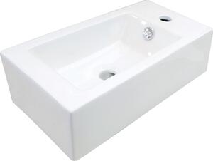 Deante Umývadlo na dosku Square 50x25,5 cm Pravé - CGS 6U2R