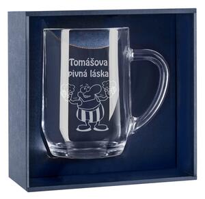 Pieskovaný polliter na pivo Tomášova pivná láska
