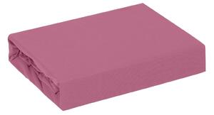 BAVLNENÉ PRESTIERADLO S GUMOU ADELA 120X200X25 CM RUŽOVÁ
