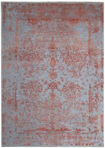 Diamond Carpets koberce ručne viazany kusový koberec Diamond DC-JK ROUND Silver/orange - 245x305 cm