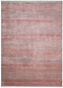 Diamond Carpets koberce Ručne viazaný kusový koberec Diamond DC-MCN Silver / m.red - 120x170 cm