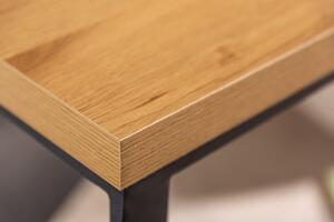 Dizajnový stôl na notebook Giuliana 45 cm imitácia dub