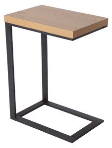 Dizajnový stôl na notebook Giuliana 45 cm imitácia dub
