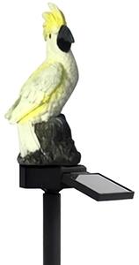 APT ZD50S Záhradná solárna lampa papagáj biely